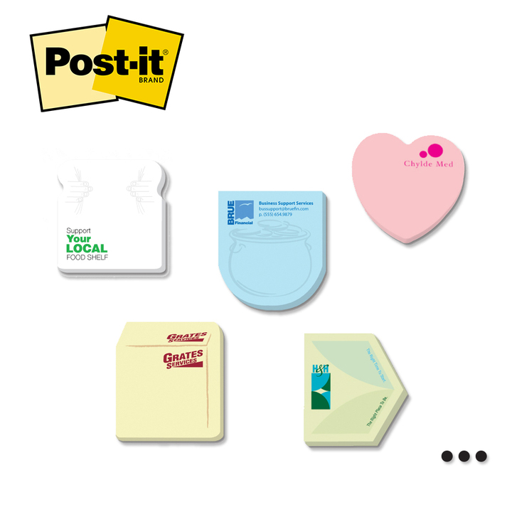 Shape Notes - Post-it® Custom Printed Products