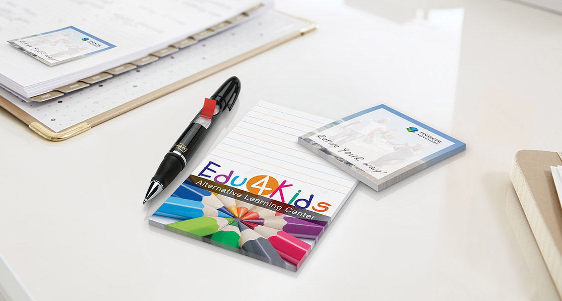 Note Pads - Post-it® Custom Printed Products