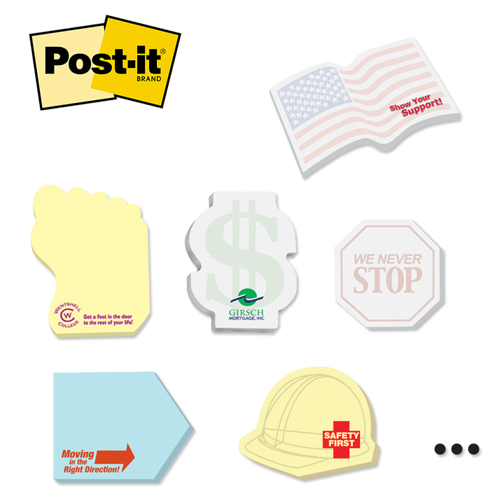 Post-it Super Sticky Notes in Star Die Cut Shape 