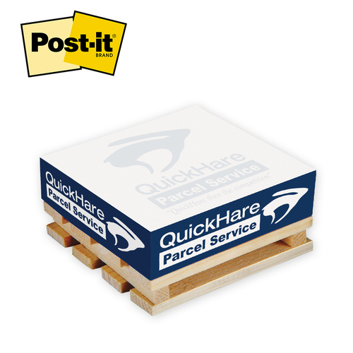 Minimaal loyaliteit belofte Post-it® Custom Printed Notes Cubes — Mini-Pallets - Post-it® Custom  Printed Products